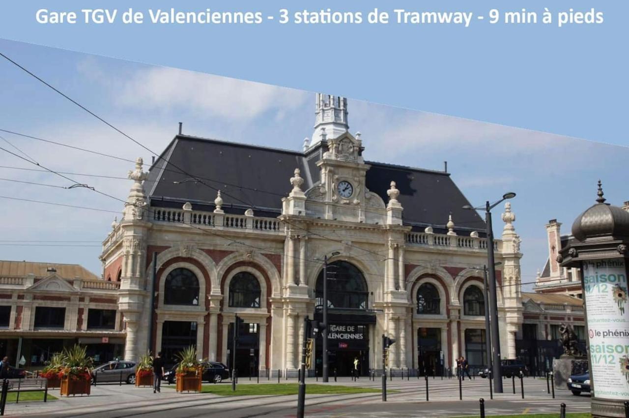 Design Appart - Hyper Centre - Tram - Free Wifi - Lerelaisdodile21 Valenciennes Luaran gambar