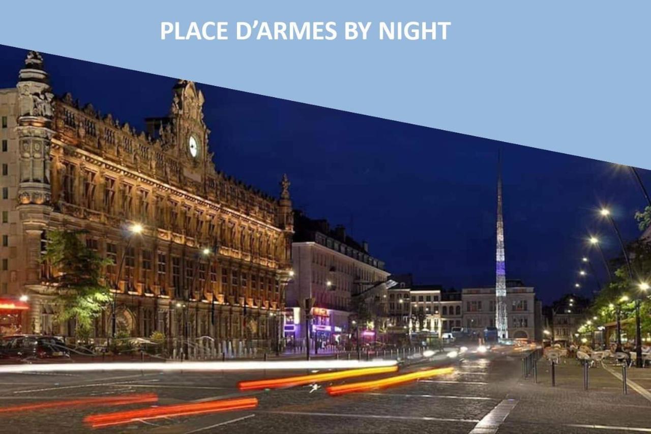 Design Appart - Hyper Centre - Tram - Free Wifi - Lerelaisdodile21 Valenciennes Luaran gambar